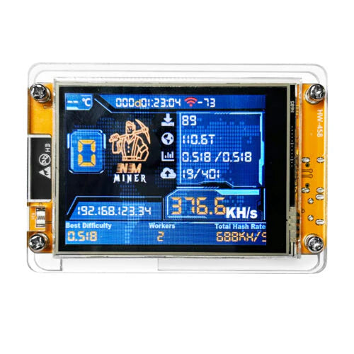 NerdMiner V2 ESP32-2432S028R- 350-KH/S