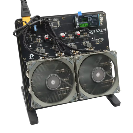 Bitaxe NerdOCTAxe 9.6Th/s 160W BM1370 Asic chips